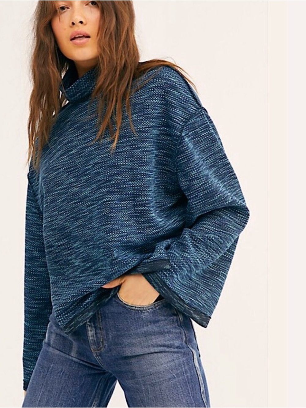 We the Free x Free People Sunny Days Turtleneck Sweater